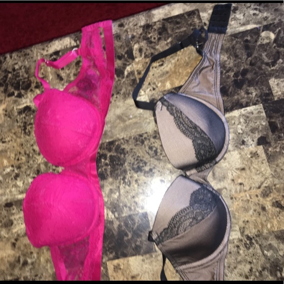 36D bra, Pink & Brownish cream colour! - Picture 3 of 8